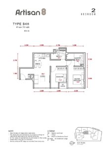 Artisan 8 - 2 Bedroom Type B4H
