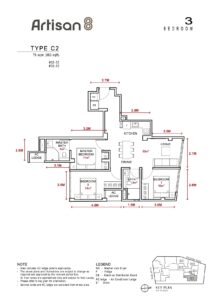 Artisan 8 - 3 Bedroom Type C2