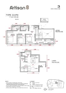 Artisan 8 - 3 Bedroom Type C4-PH