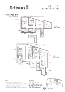 Artisan 8 - 4 Bedroom + 1 Study Type D6S-PH