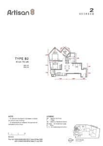 Artisan 8 - 2 Bedroom Type B2