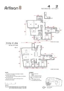 Artisan 8 - 4 Bedroom + 2 Study Type F1-PH