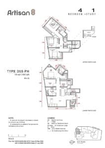 Artisan 8 - 4 Bedroom + 1 Study Type D5S-PH